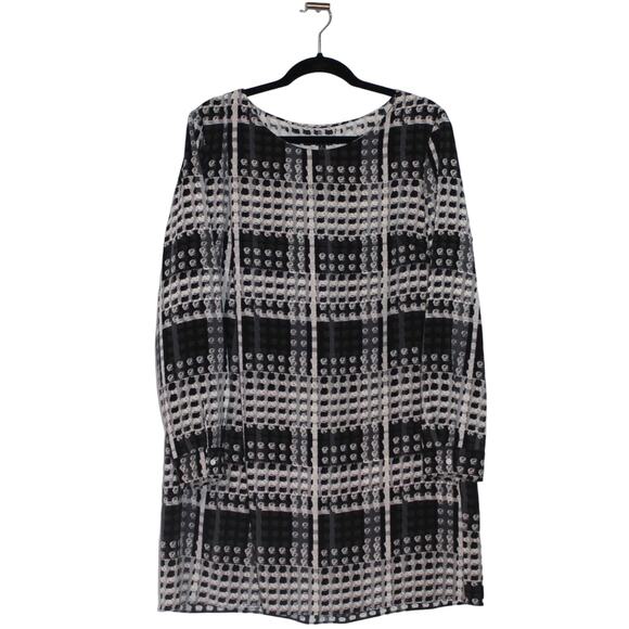 Thakoon Tunic Mini Dress Black and White Large - Picture 1 of 4